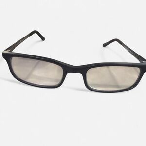 Foster Grant Black Rectangle Glasses
